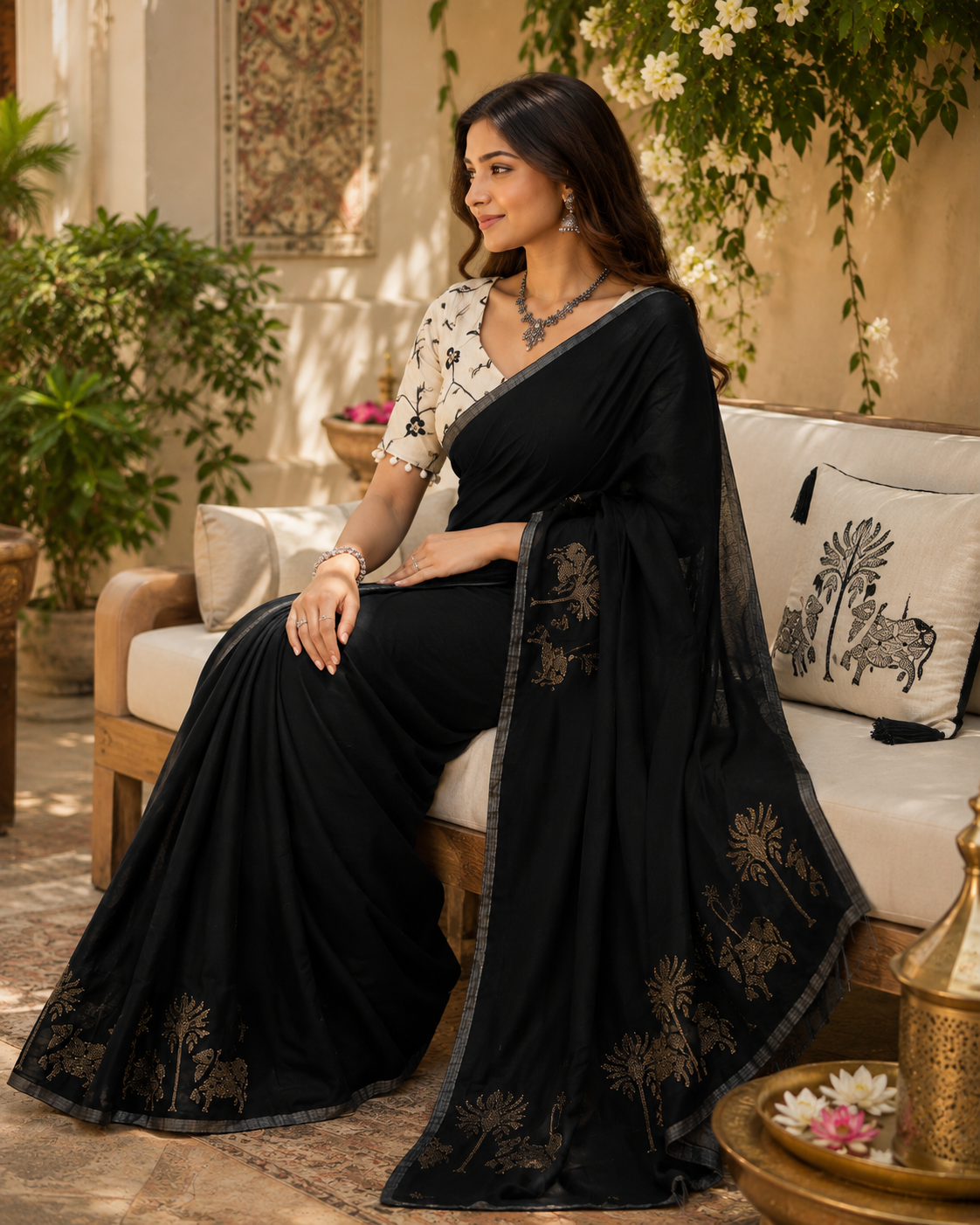 Premium Chanderi Cotton Saree