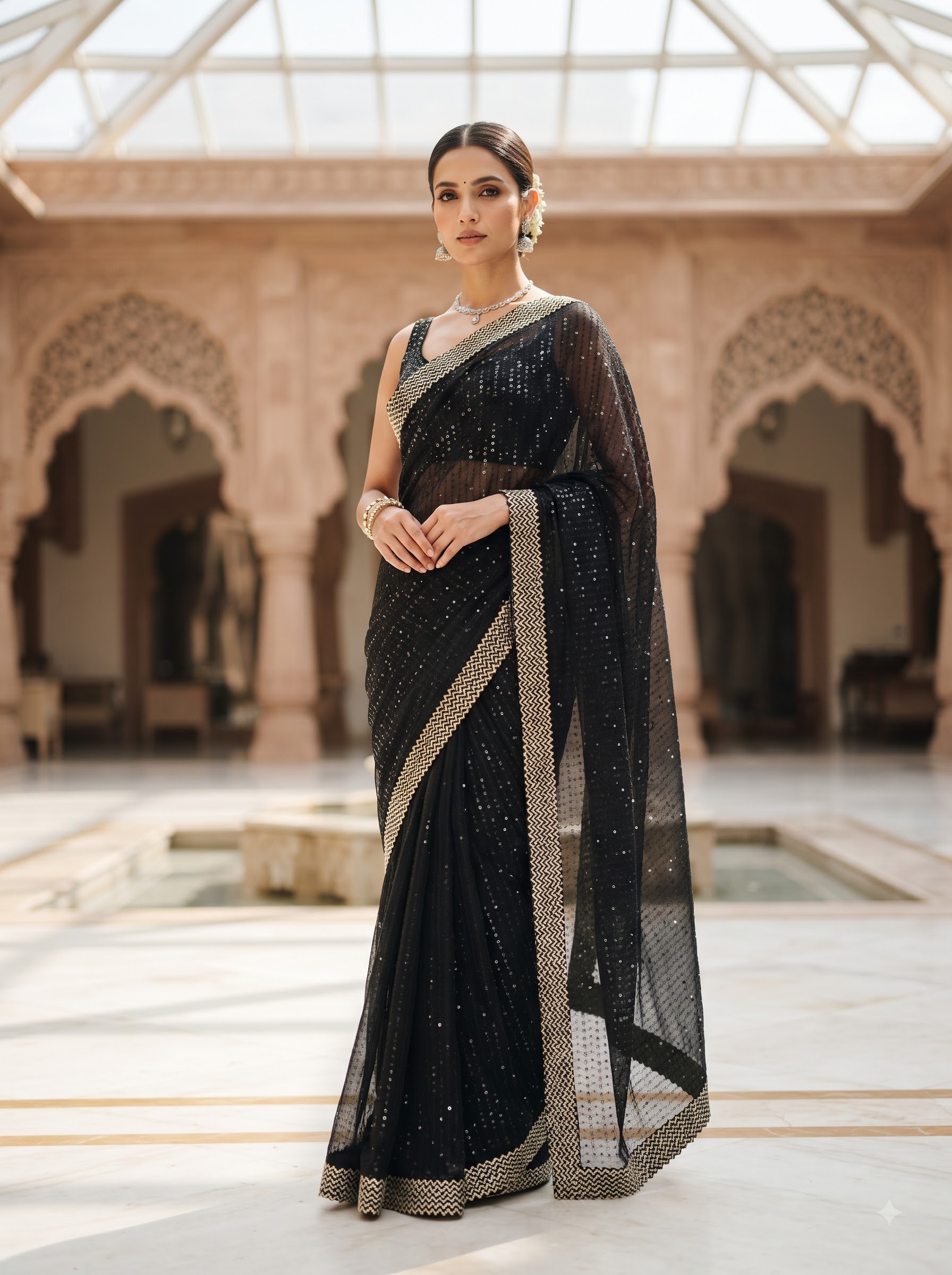 Designer Georgette Saree