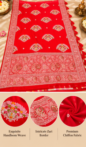 Royal Dola Mina Banarasi Saree