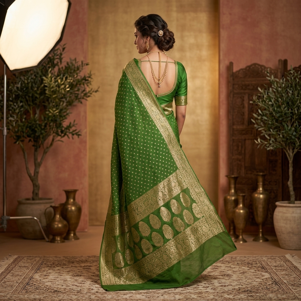 Georgette Silk Banarasi Saree