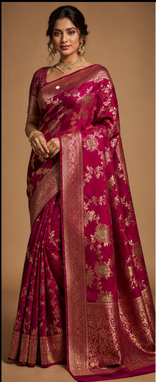 Georgette Silk Banarasi Saree