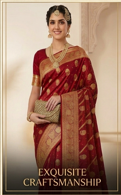Royal Satan katan Saree